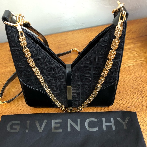 Givenchy small cut out black monogram crossbody bag - Picture 12 of 13